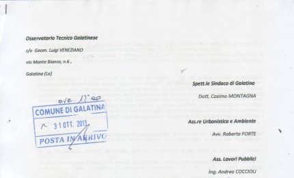 "Galatina istituisca la commissione paesaggistica"