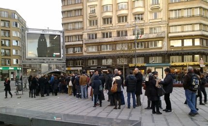 Galatinese a Bruxelles. Gli italiani all'estero sono in media più italiani degli italiani in patria