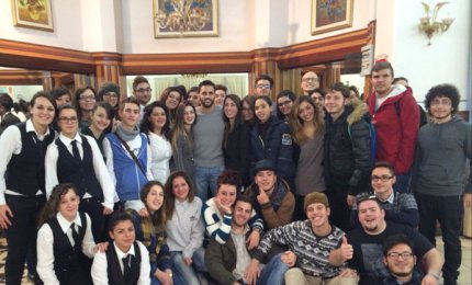 Mister gay, Giovanni Licchello, entra nelle scuole
