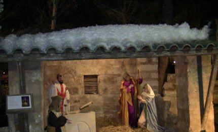 Inaugurato il grande presepe francescano di Soleto 
