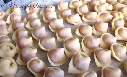 I 'nostri' tortellini alla bolognese