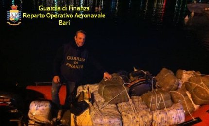 Trovati a San Cataldo 360 chilogrammi di marijuana
