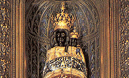 La statua della Madonna di Loreto è a Taranto