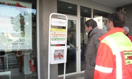 Il defibrillatore di piazza Alighieri è in manutenzione
