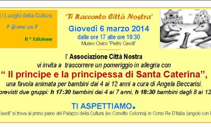 "Il principe e la principessa di Santa Caterina", una favola animata per bambini