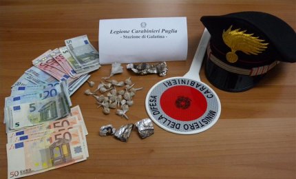 Arrestato galatinese presunto spacciatore di eroina