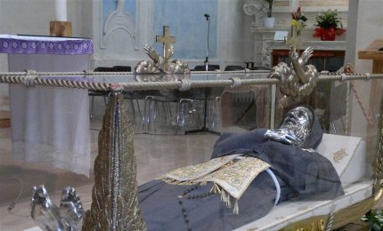 Le ceneri di San Giuseppe donate alla città di Copertino