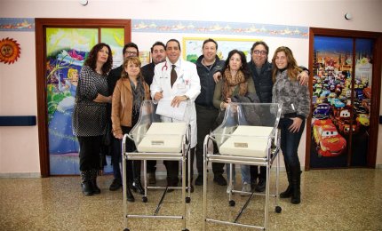 Consegnate al reparto Pediatria di Galatina le cullette per neonati
