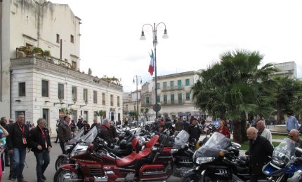 Immagini dal motoraduno 'La Taranta' organizzato a Galatina dal motoclub Chirone