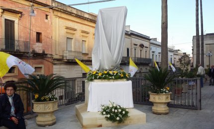 Inaugurazione e benedizione della statua di San Giovanni Paolo II