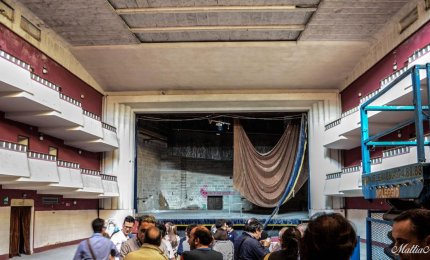 L'emozione di entrare nel Cavallino Bianco
