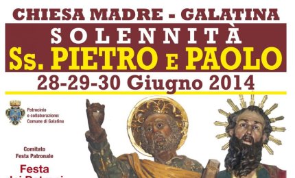 Campane a festa per i Santi Pietro e Paolo