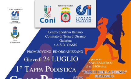 "La Festa della corsa a piedi" a Sogliano Cavour