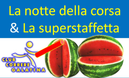  'La Notte della corsa', a Galatina si scaldano i muscoli