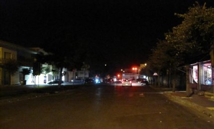 Ancora buio su viale Santa Caterina Novella. Sarà per poco?