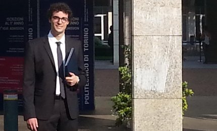 Francesco Beccarisi si è brillantemente laureato in ingegneria meccanica