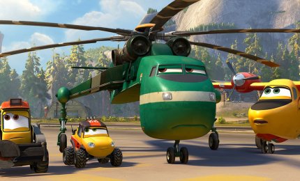 Arriva ad Otranto Planes 2 Missione Antincendio