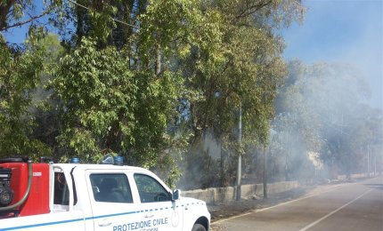 Ancora fuoco al Villaggio Azzurro