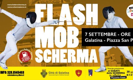 Scherma, anche a Galatina il flashmob mondiale