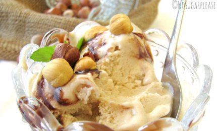 Gelato alla nocciola e miele bio 