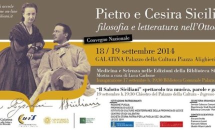 "Pietro e Cesira Siciliani: filosofia e letteratura nell’Ottocento"