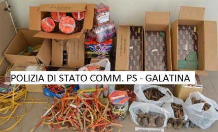 Di genere proibito la 'batteria' per la Festa di San Michele, arrestato l'artificiere nohano