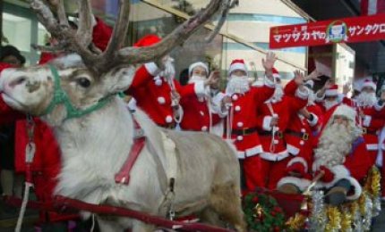 Babbo Natale in piazza San Pietro