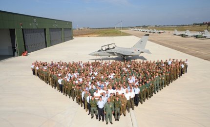 Al 'Fortunato Cesari' il nuovo aereo di addestramento T-346A 