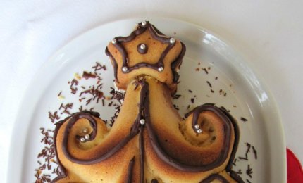 Un dolce albero di Natale