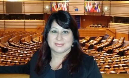 Daniela Sindaco in visita al Parlamento Europeo