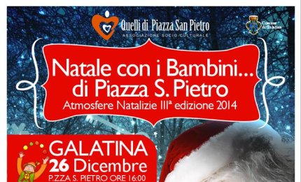 "Natale con i bambini di Piazza San Pietro"