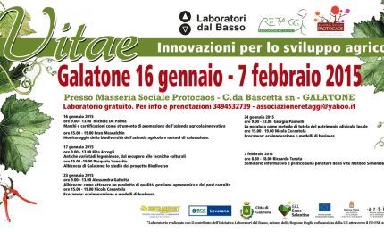 “VITAE_innovazioni per lo sviluppo agricolo”