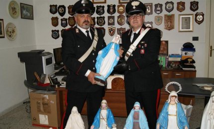 Rubava 'Madonne', denunciata 42enne di Sternatia