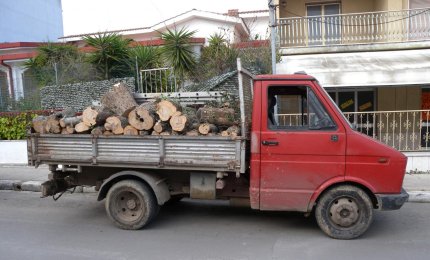 Furto di legna, arrestati tre pregiudicati 