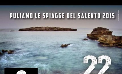 "Puliamo le spiagge del Salento"
