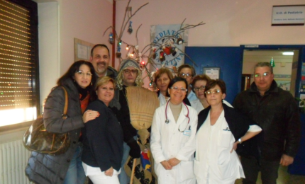 La Befana in Pediatria e al Pronto Soccorso del 'Santa Caterina Novella'
