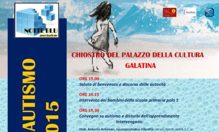 Notteblu, affrontare l'autismo anche a Galatina