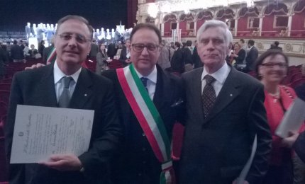 Carmine Palumbo e Silvio Tartarini 'Maestri del lavoro'