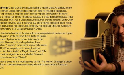 Katerina Polemi a Galatina per  la "Giornata Internazionale UNESCO del Jazz 2015"