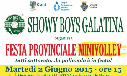 "Tutti sottorete ... la pallavolo è in festa!"