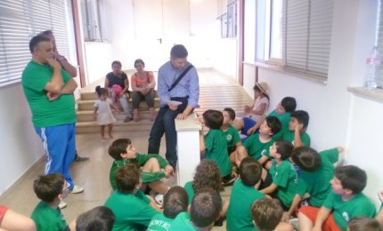 Gli allievi della Showy festeggiano la fine della stagione sportiva