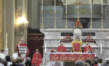 A testa in su in Chiesa Madre, l'emozione