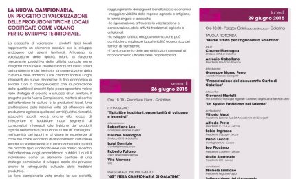 La 'Nuova Campionaria' tornerà al 'locale'
