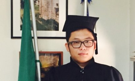 Qiao Lunlun è il primo cinese laureatosi a Lecce