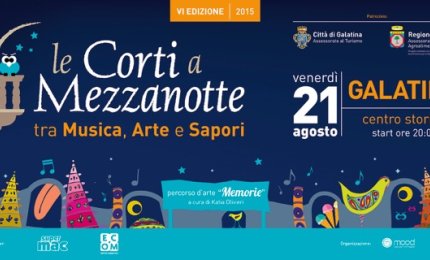 Si aprono oggi 'Le Corti a Mezzanotte'