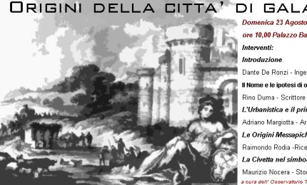 'Le origini della città di Galatina', un convegno a Palazzo Baldi