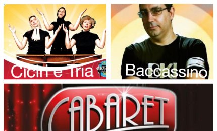 Ciciri e Tria e Andrea Baccassino a Galatina per una cena con cabaret