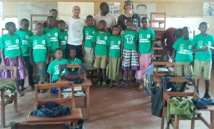 Un cuore bianco-verde batte in Tanzania