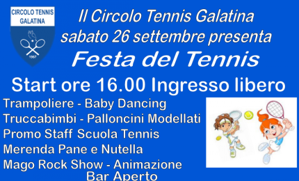 A Galatina la festa del tennis