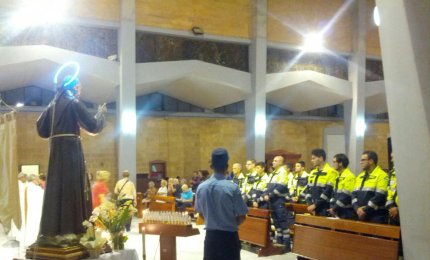 La Protezione Civile festeggia il protettore San Pio